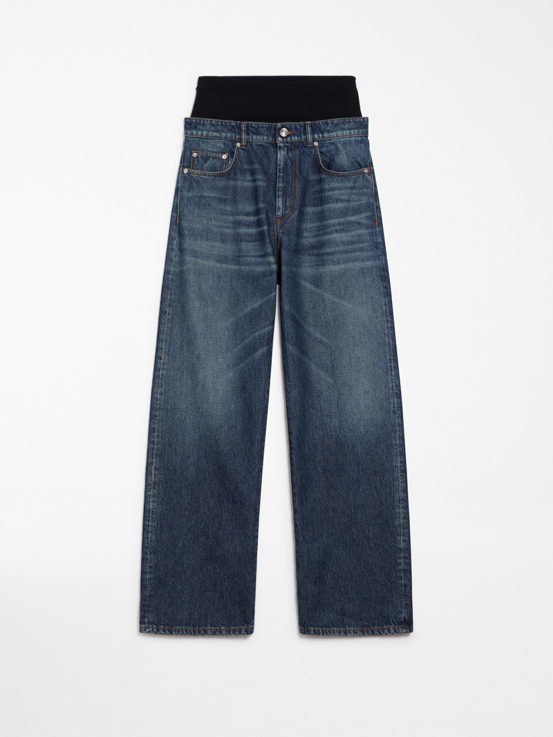 AFOSO1234 Wide-fit denim jeans 1