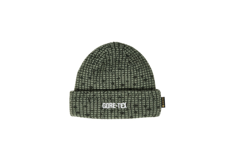 PALACE GORE-TEX TRI-FERG PATCH BEANIE NIGHT GRID DPM outlook