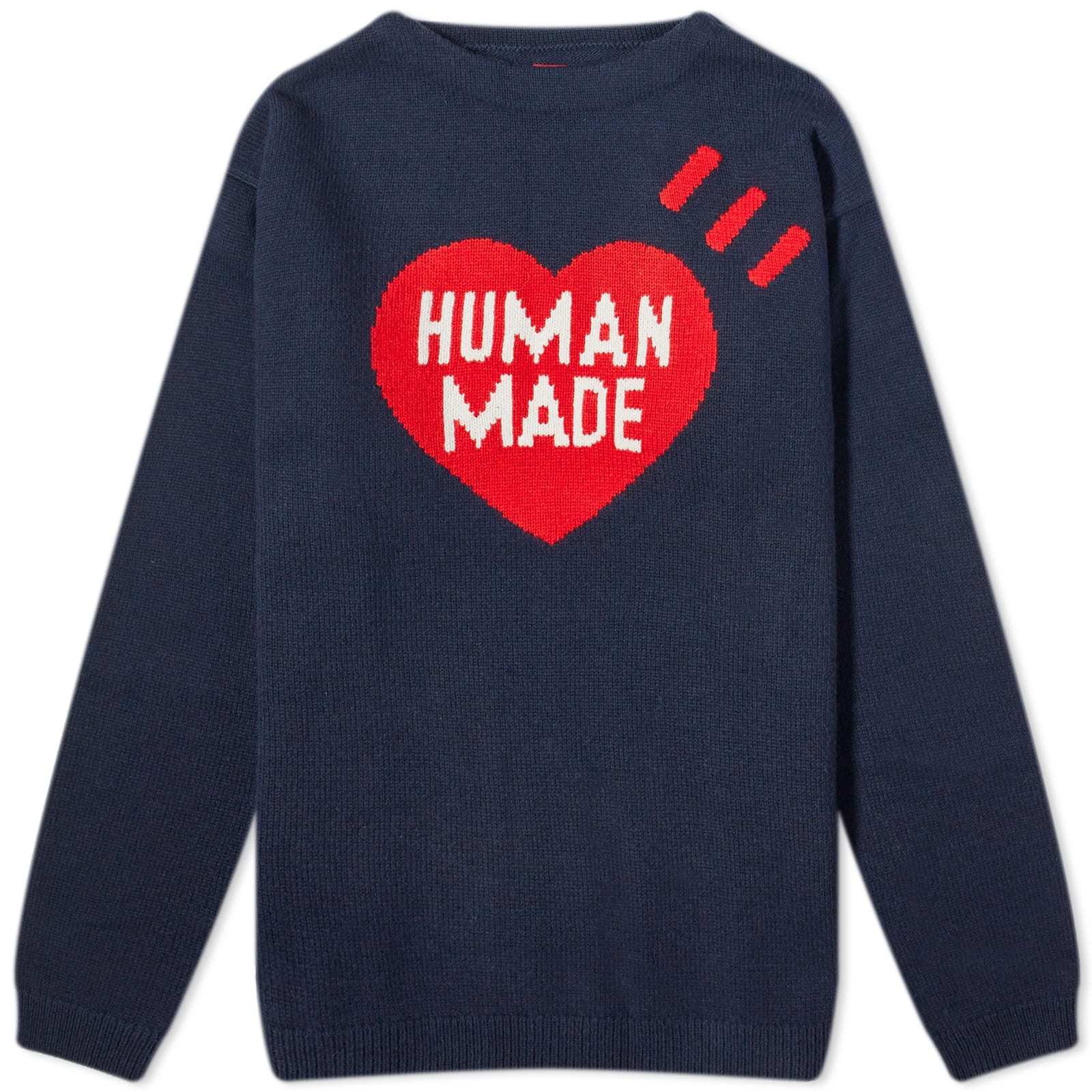 Human Made Heart Knit Sweater - 1