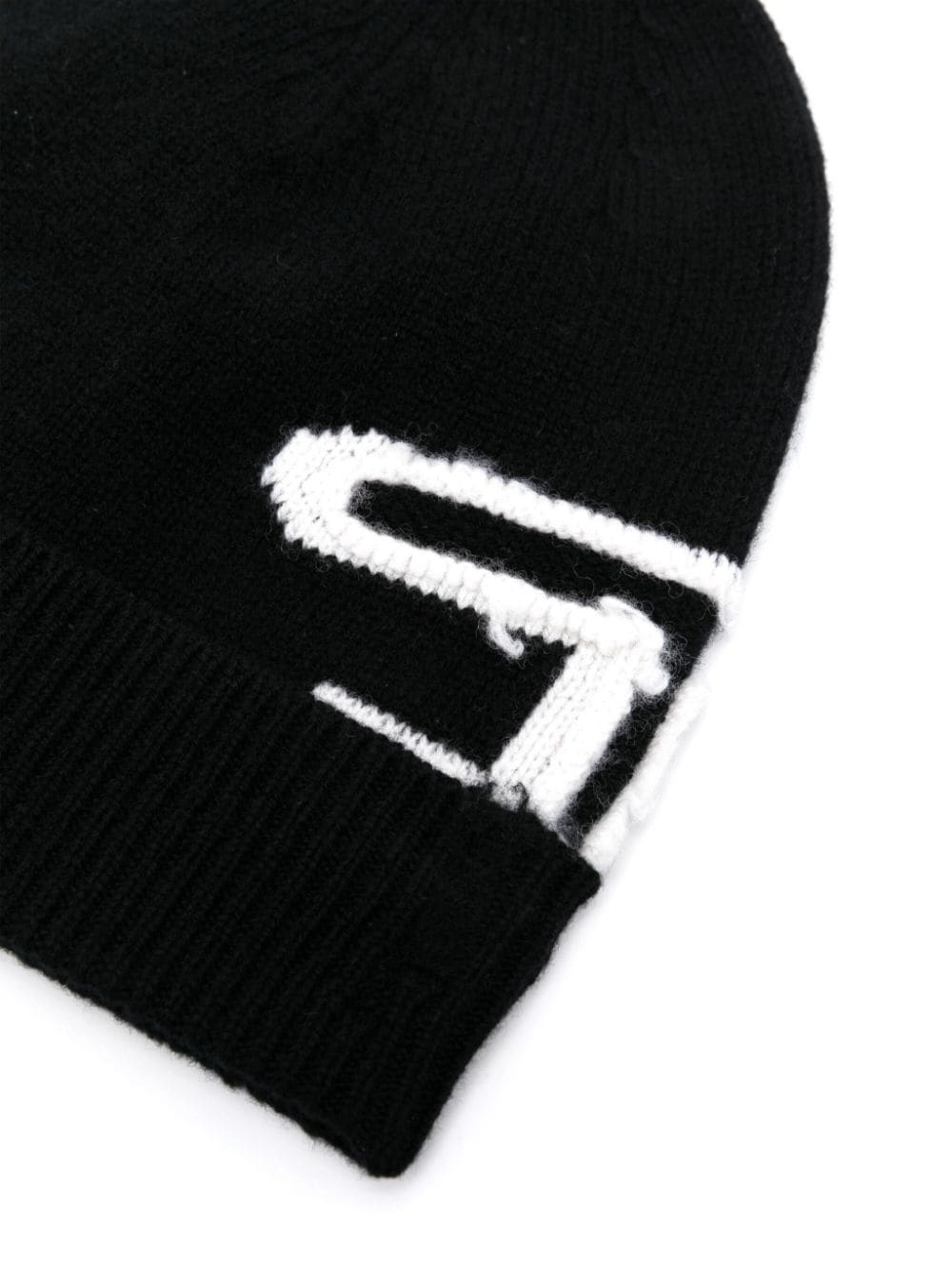 K-Peel logo-intarsia beanie - 2