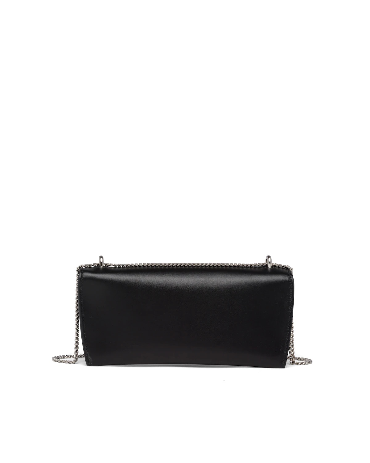 Leather envelope clutch with shoulder strap - 3