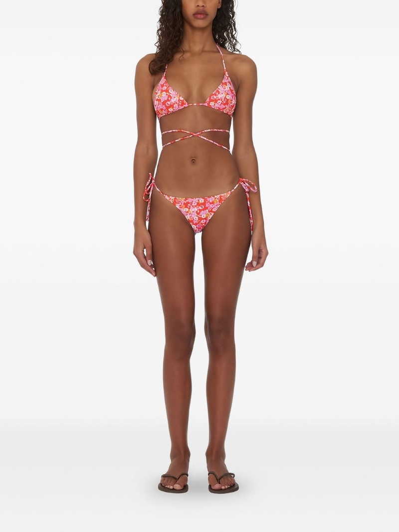 x Reina Olga flower-print wrap bikini 5