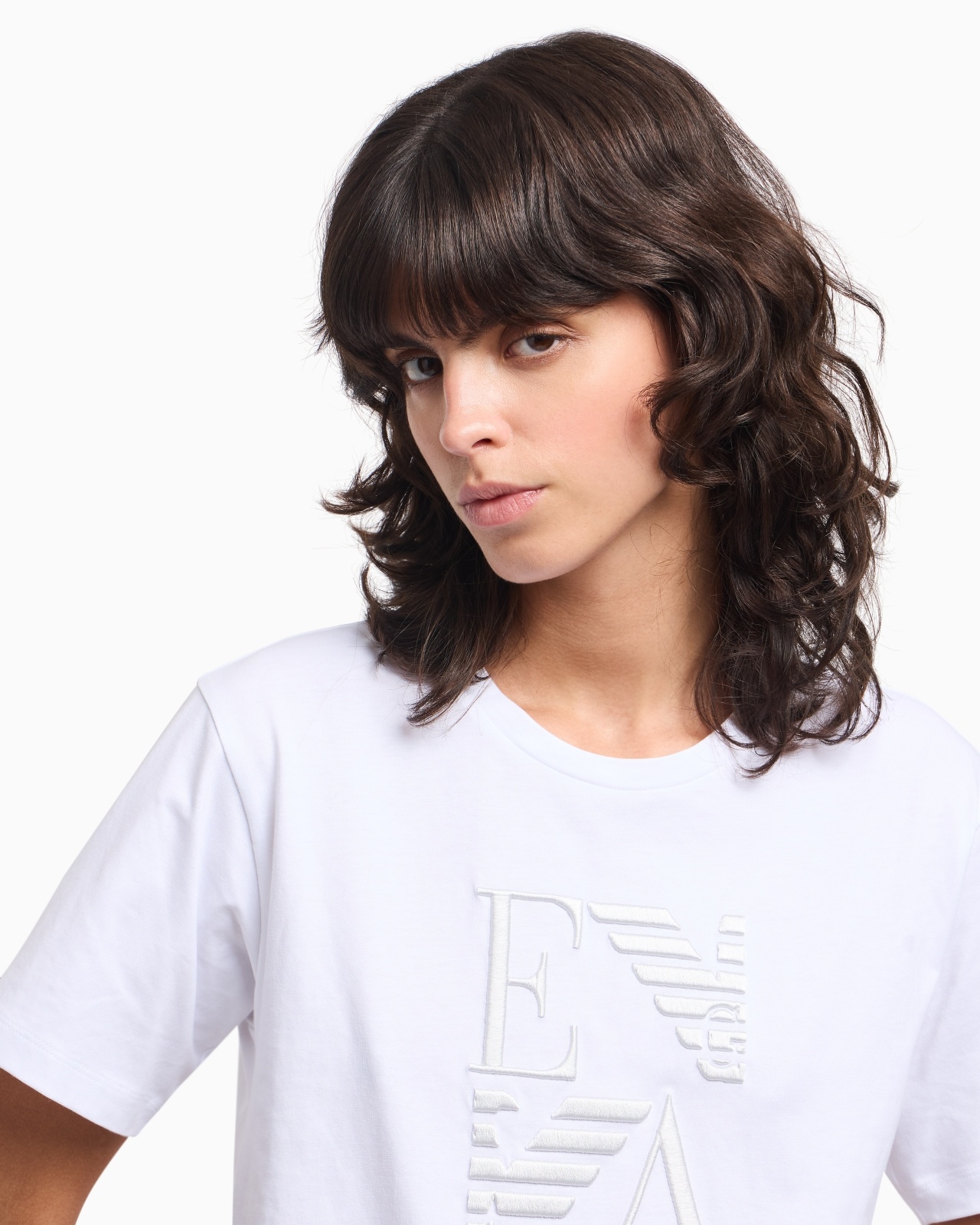 ASV WINTER URBANISM CAPSULE COLLECTION ORGANIC-JERSEY T-SHIRT WITH LOGO EMBROIDERY - 5
