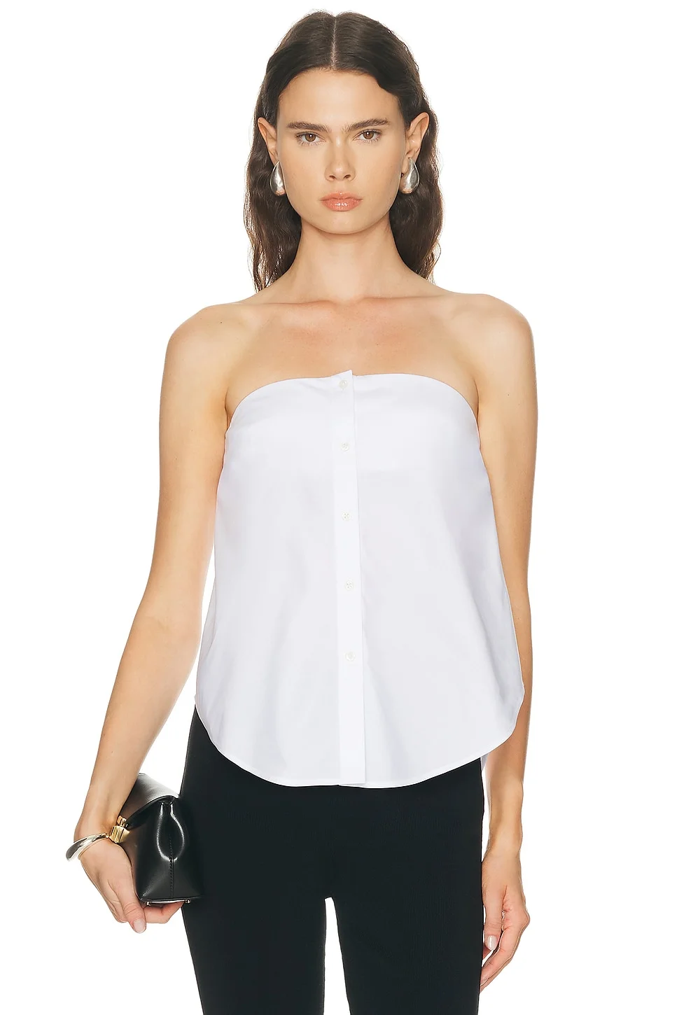 Shea Strapless Shirt - 1