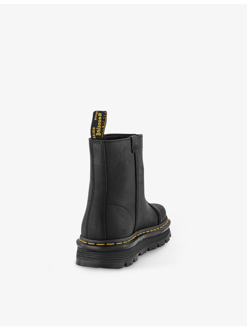 Zebzag Rigger Leather Ankle Boots - 4