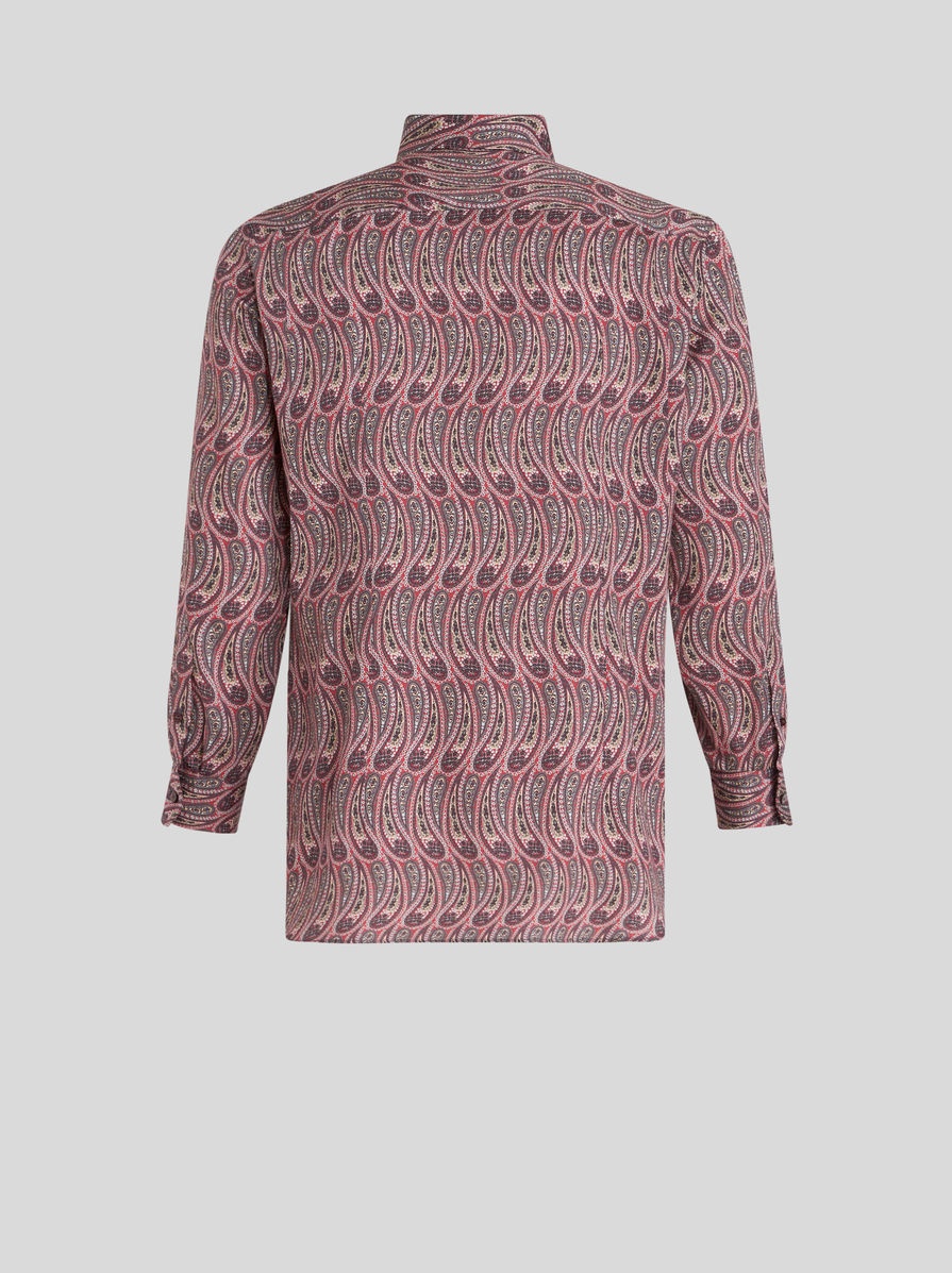 PAISLEY COTTON SHIRT - 5