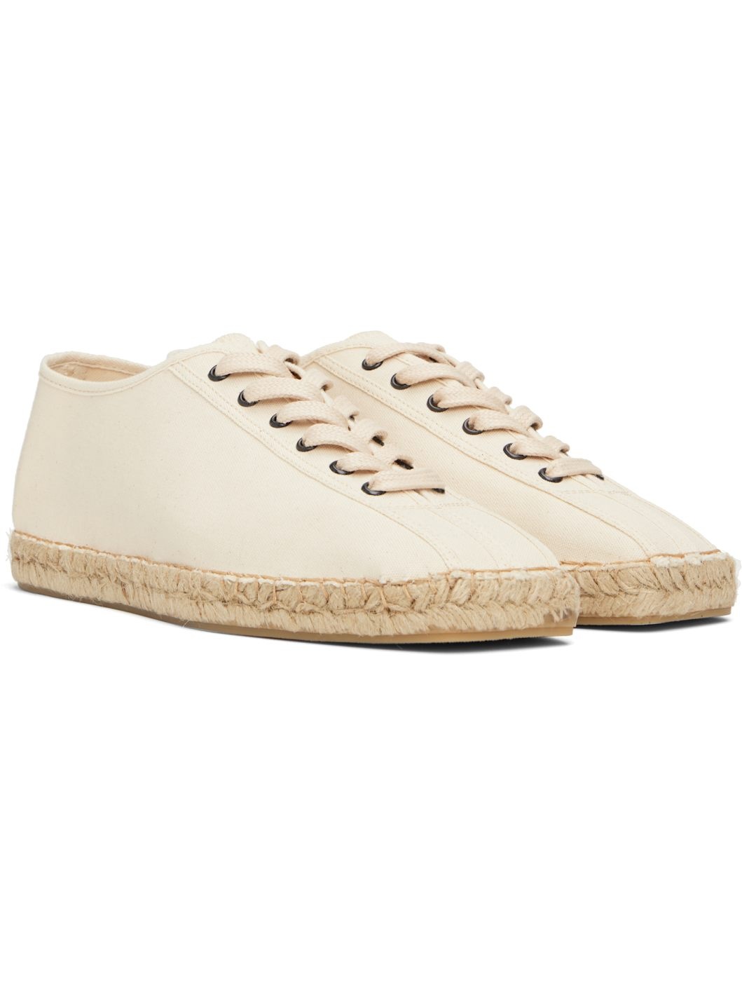 Off-White Linoleum Laced Espadrilles - 4