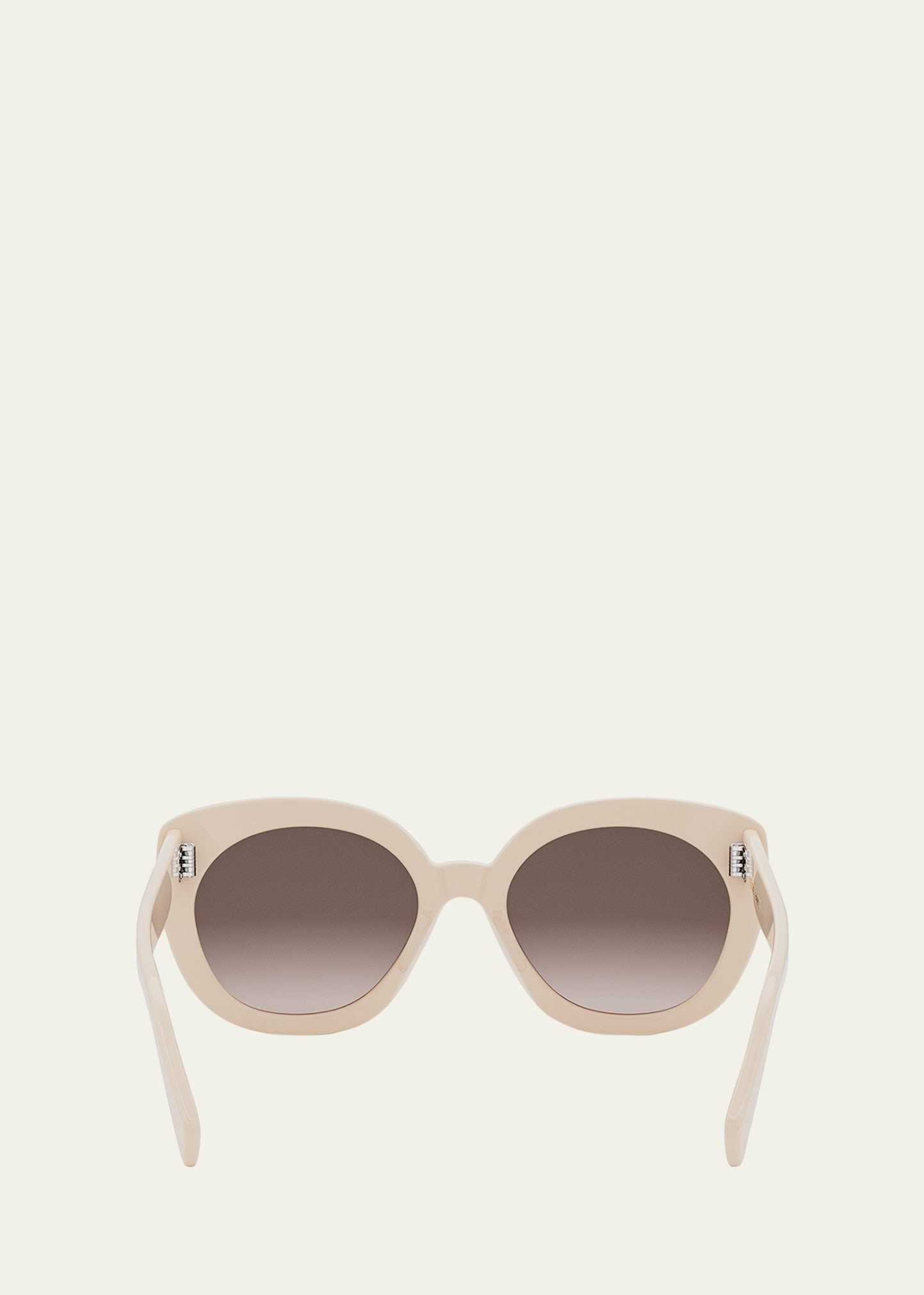 Bold 3 Dots Acetate Butterfly Sunglasses - 5