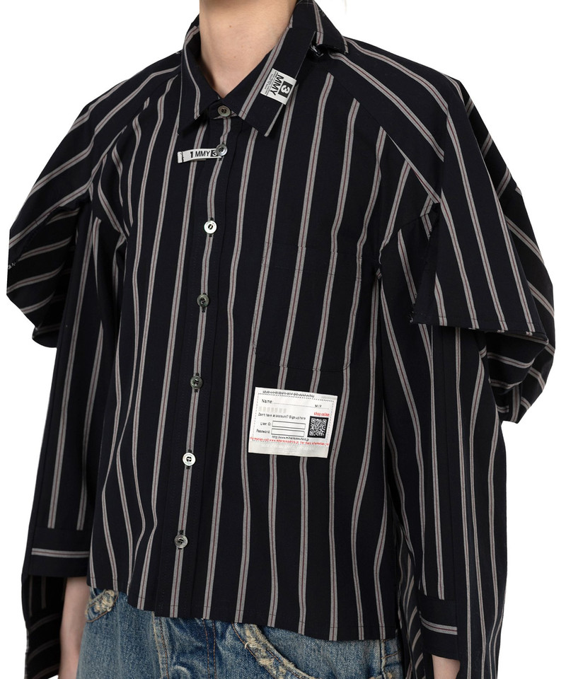 Asymmetric Stripe Shirt 16