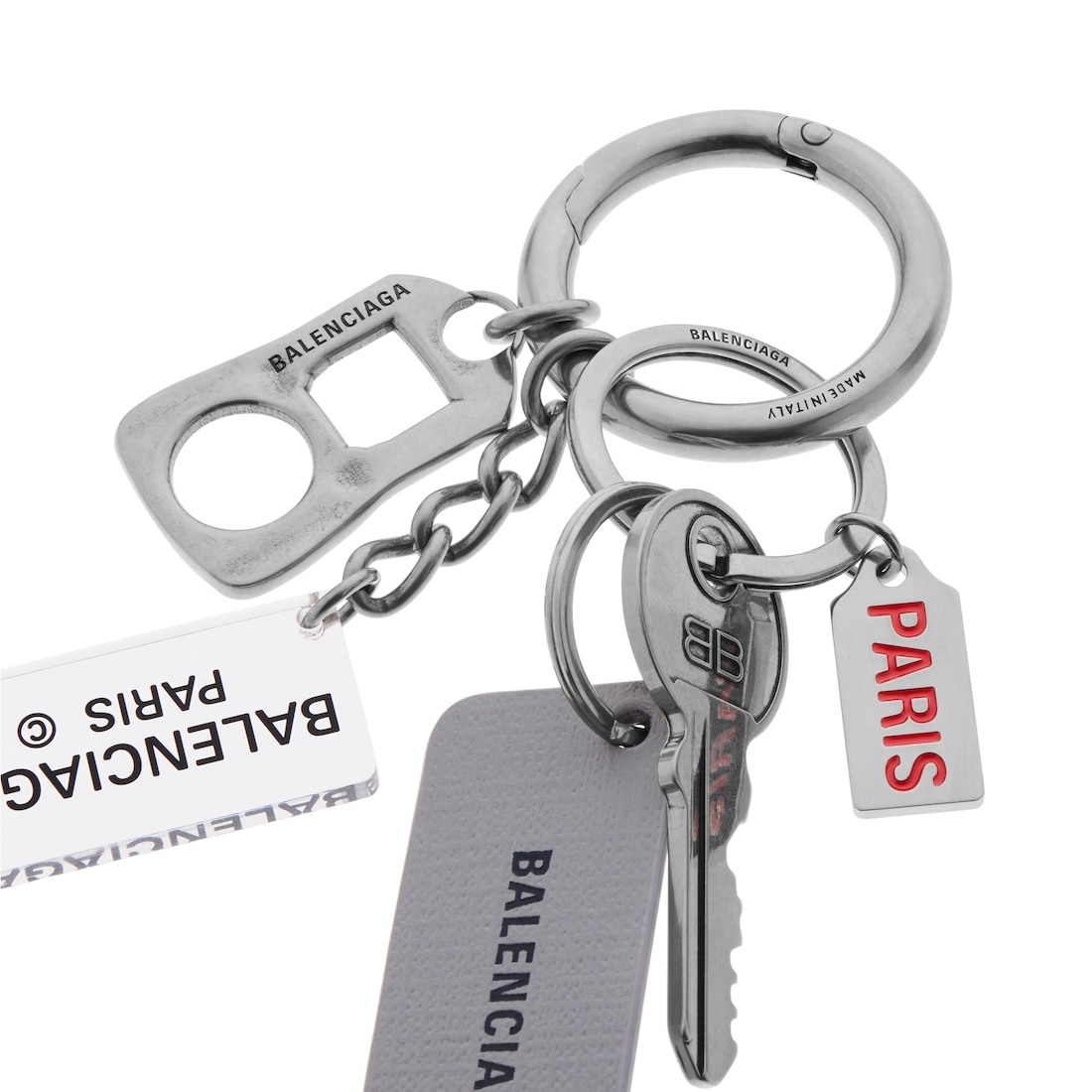 All Access Keychain in Silver - 3