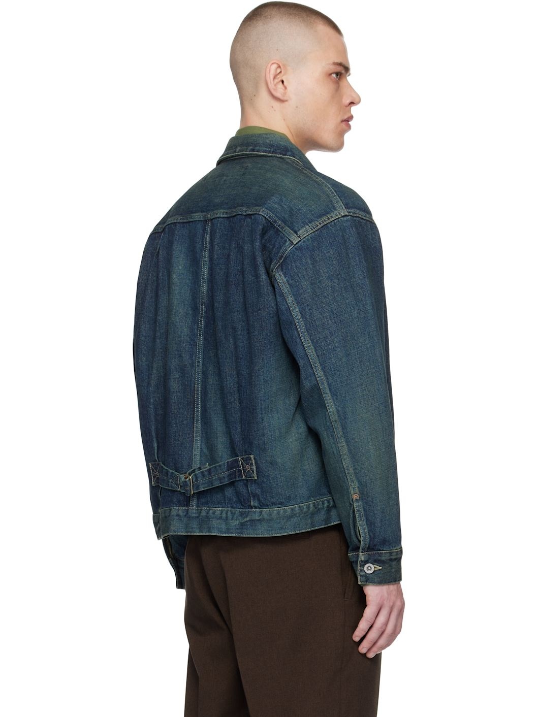 ジャケット・アウター NEIGHBORHOOD WASHED DENIM TYPE-1 NEIGHBORHOOD Washed Denim Type-1 Jacket Indigo | HAVEN