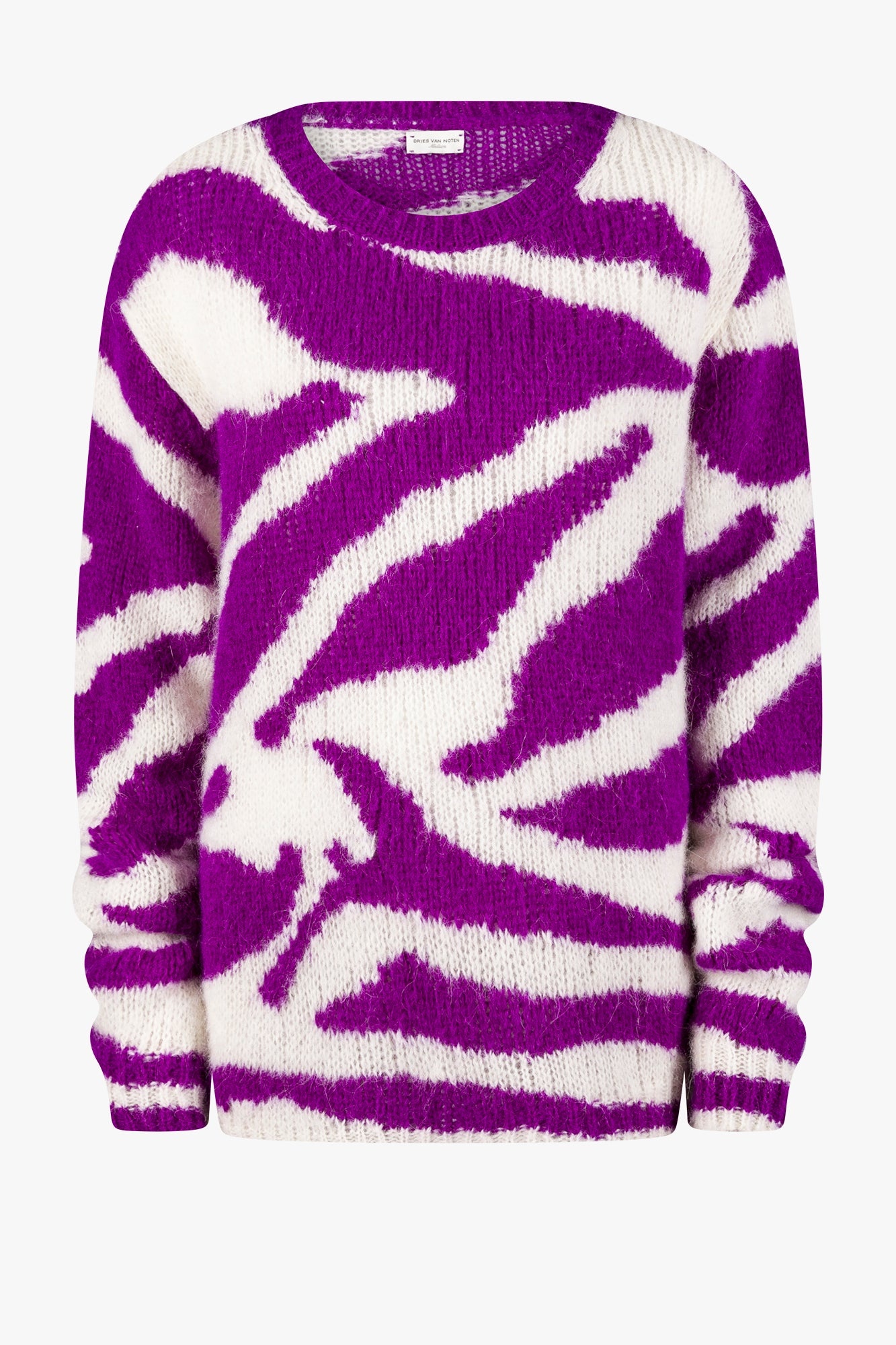 LONG ZEBRA SWEATER - 1