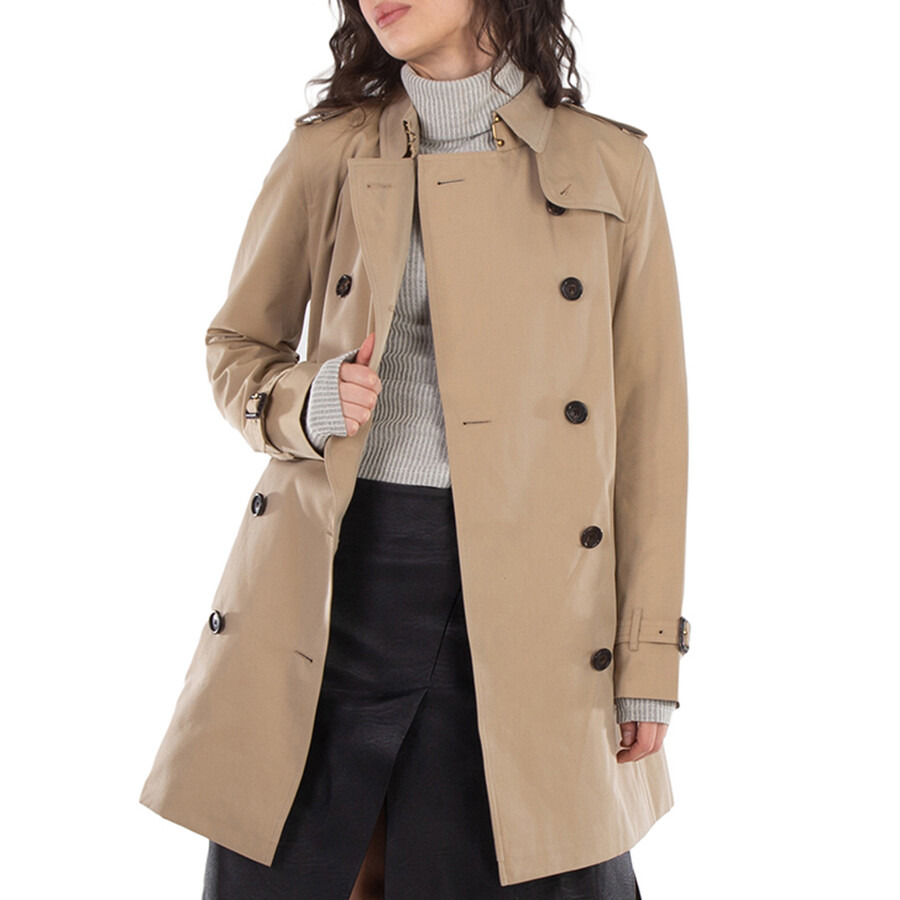 Burberry Kensington Mid-length Trench Coat - 1