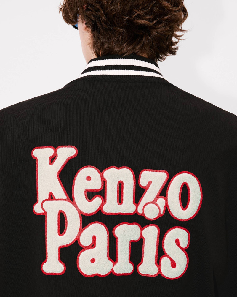 'KENZO Pop' embroidered genderless varsity bomber 14