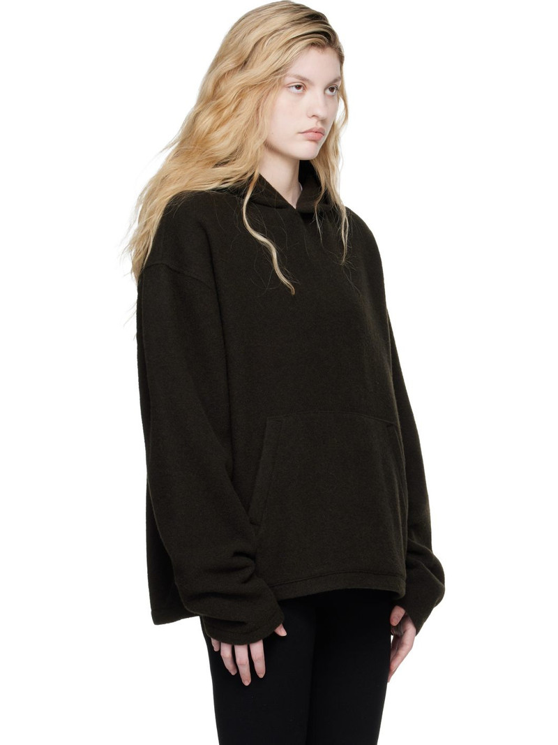 Brown Fleece Hoodie 2