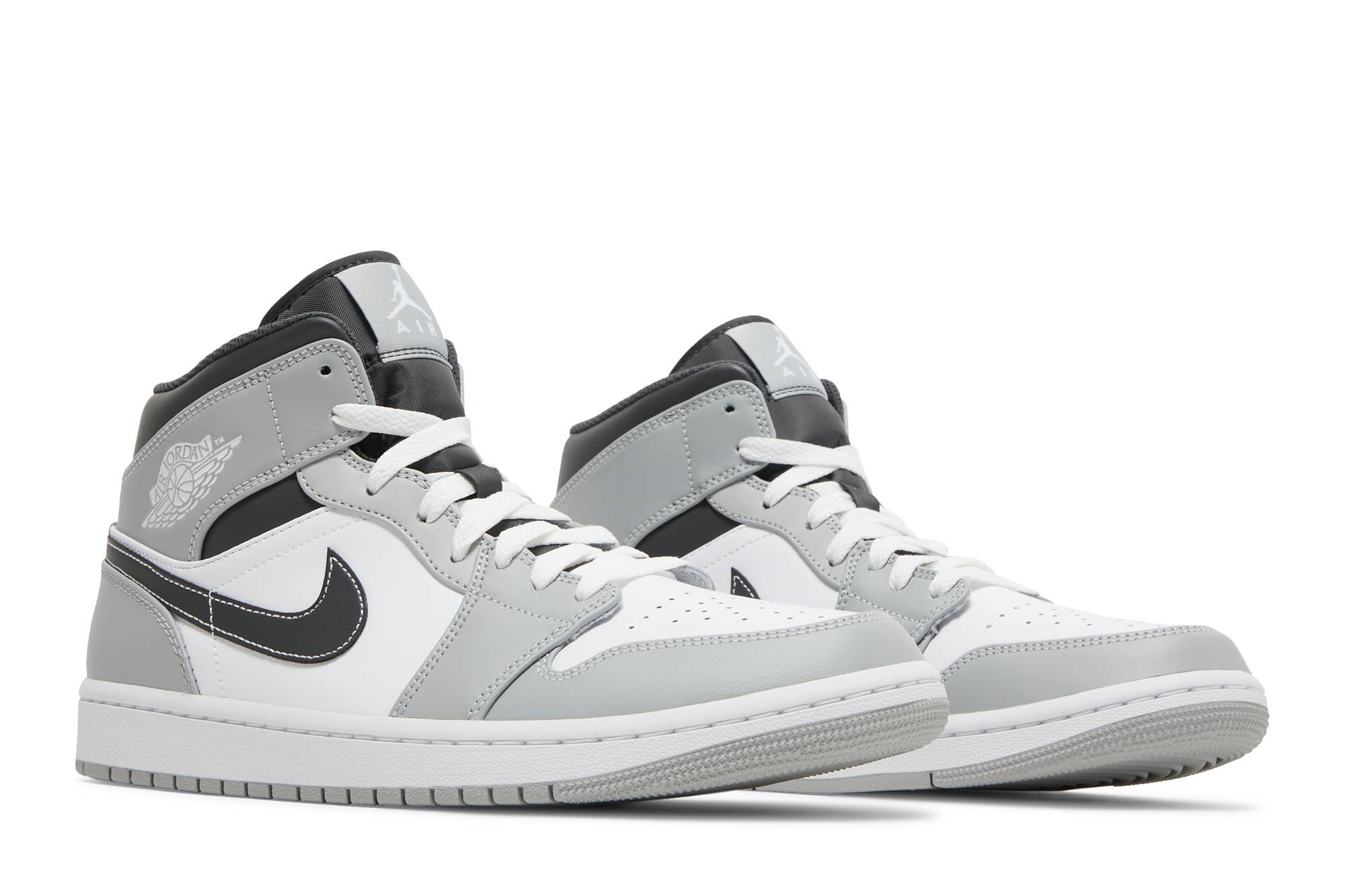 Air Jordan 1 Mid 'Light Smoke Grey' - 8