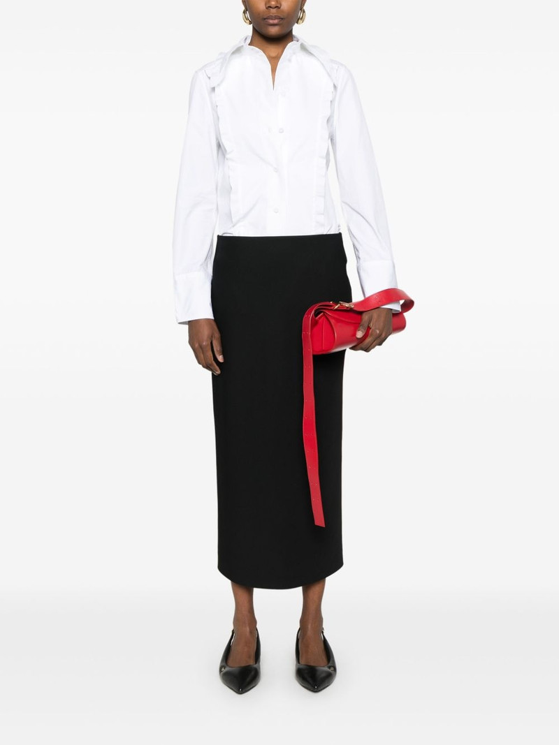 Carven wool midi skirt outlook