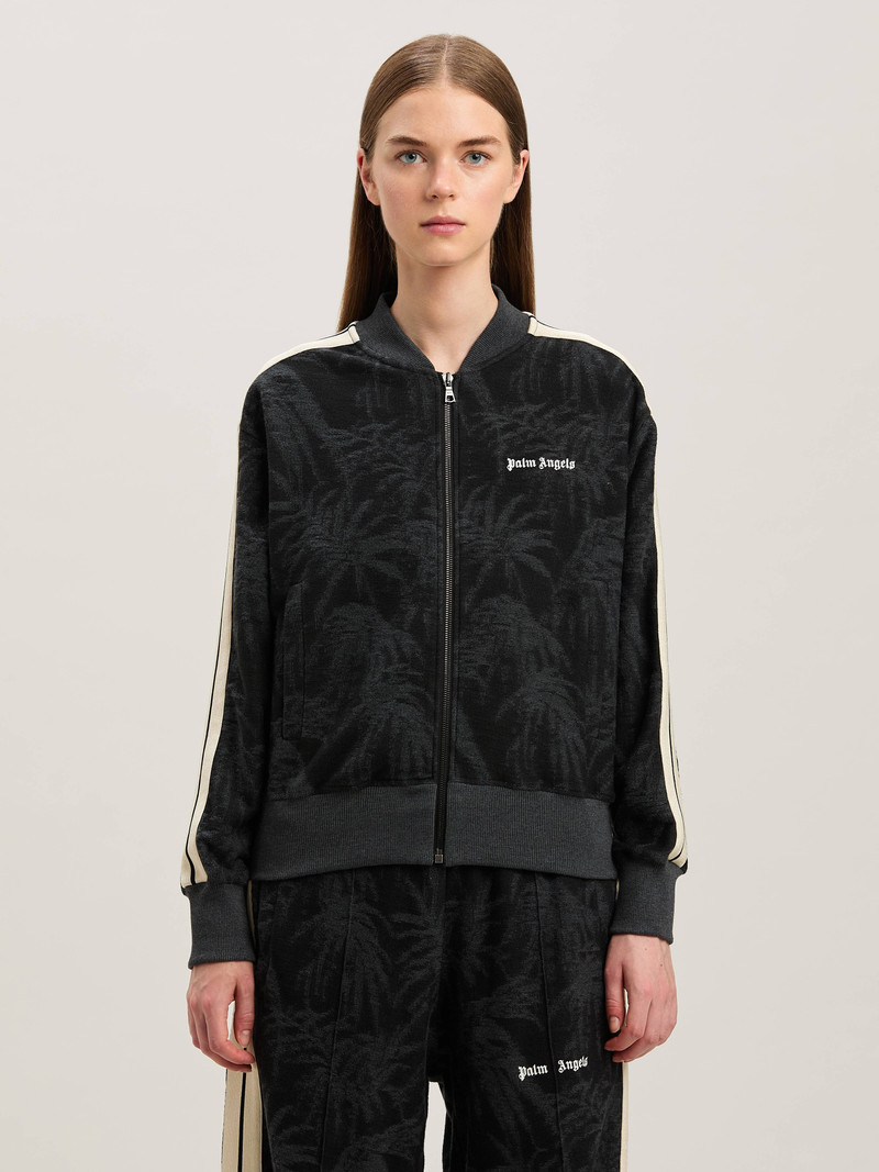 Jacquared Palms Track Jacket 3