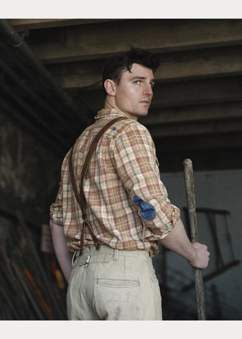 Repaired Plaid Twill Camp Shirt 6