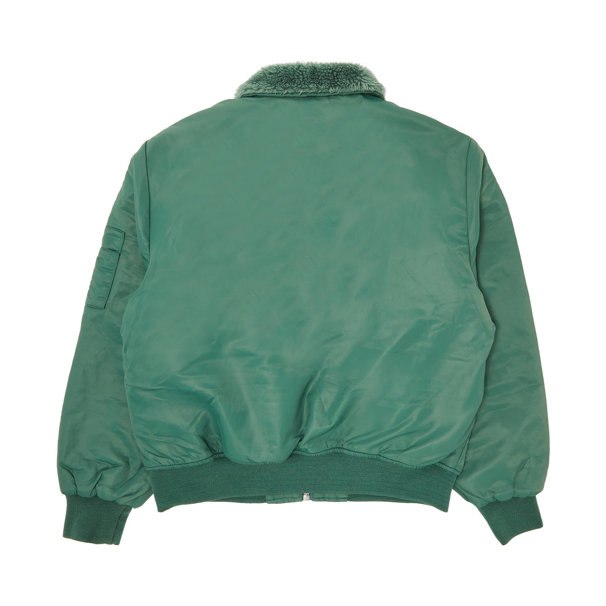 Supreme x Dickies Fur Collar Bomber Jacket 'Work Green' - 2