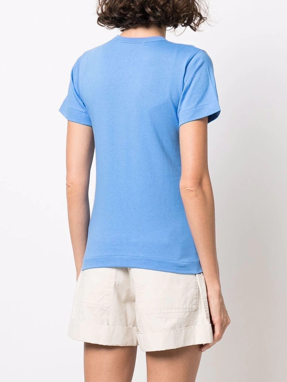 cotton embroidered-logo T-shirt - 4