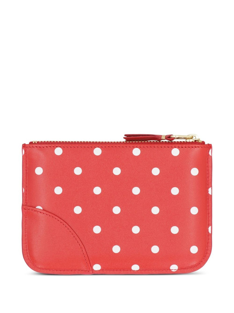 Comme Des Garçons small polka dot pouch outlook