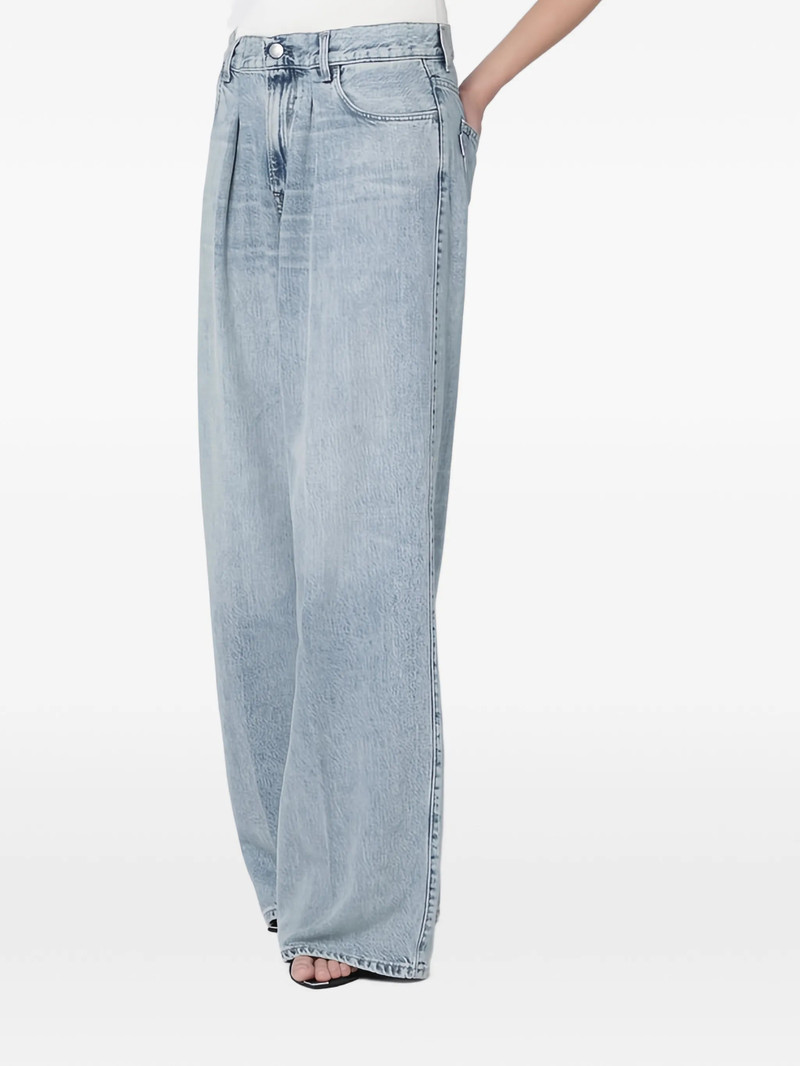 Haikure Whiskering-effect Jeans 4