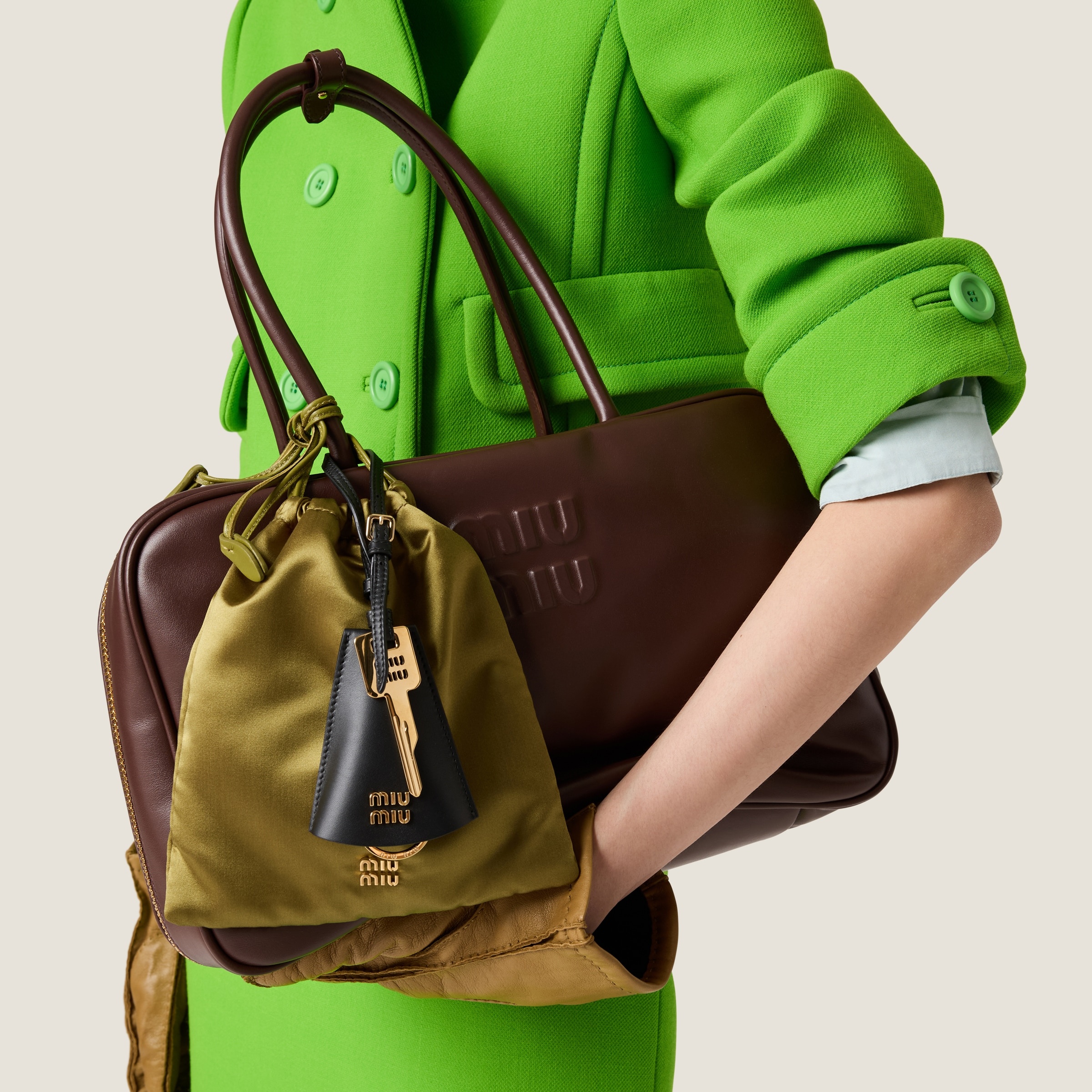 Leather Beau bag - 5