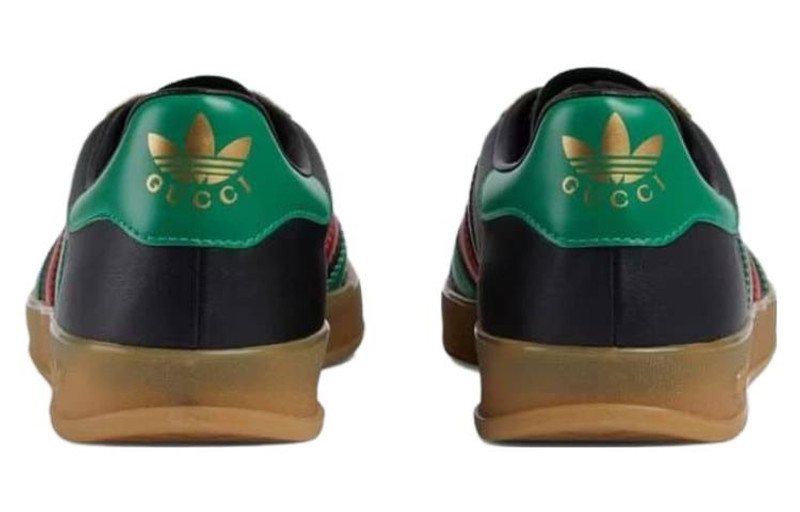 GUCCI adidas x Gucci Gazelle 'Black Green Red' 726487-AAA43-9549 outlook