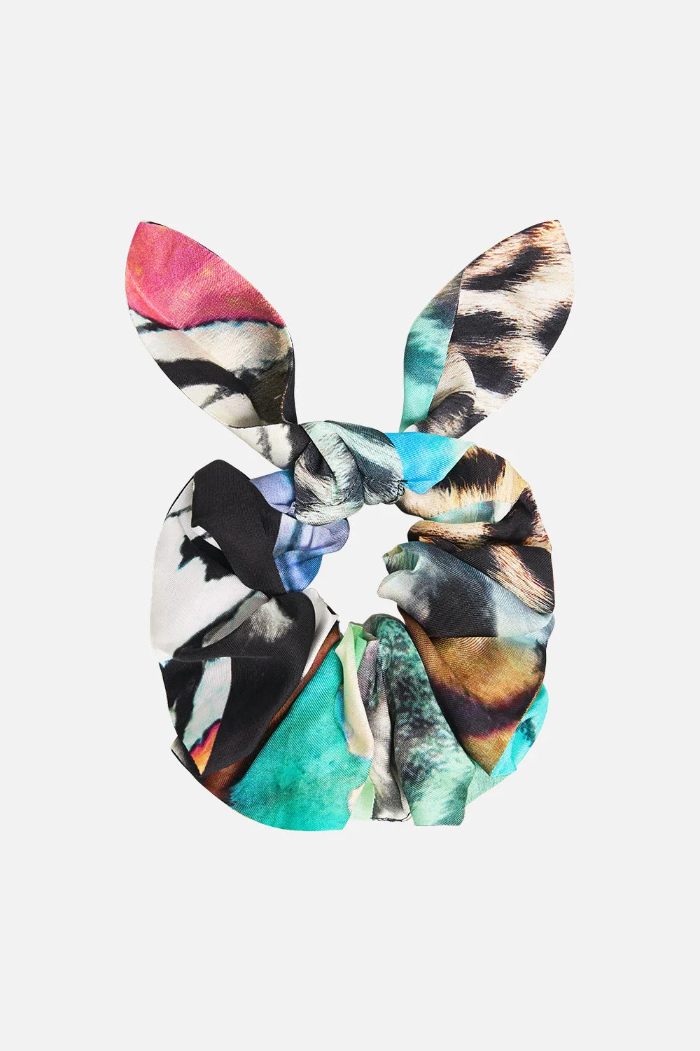 SCRUNCHIE WITH TIE BUTTERFLY BOHEMIA - 1