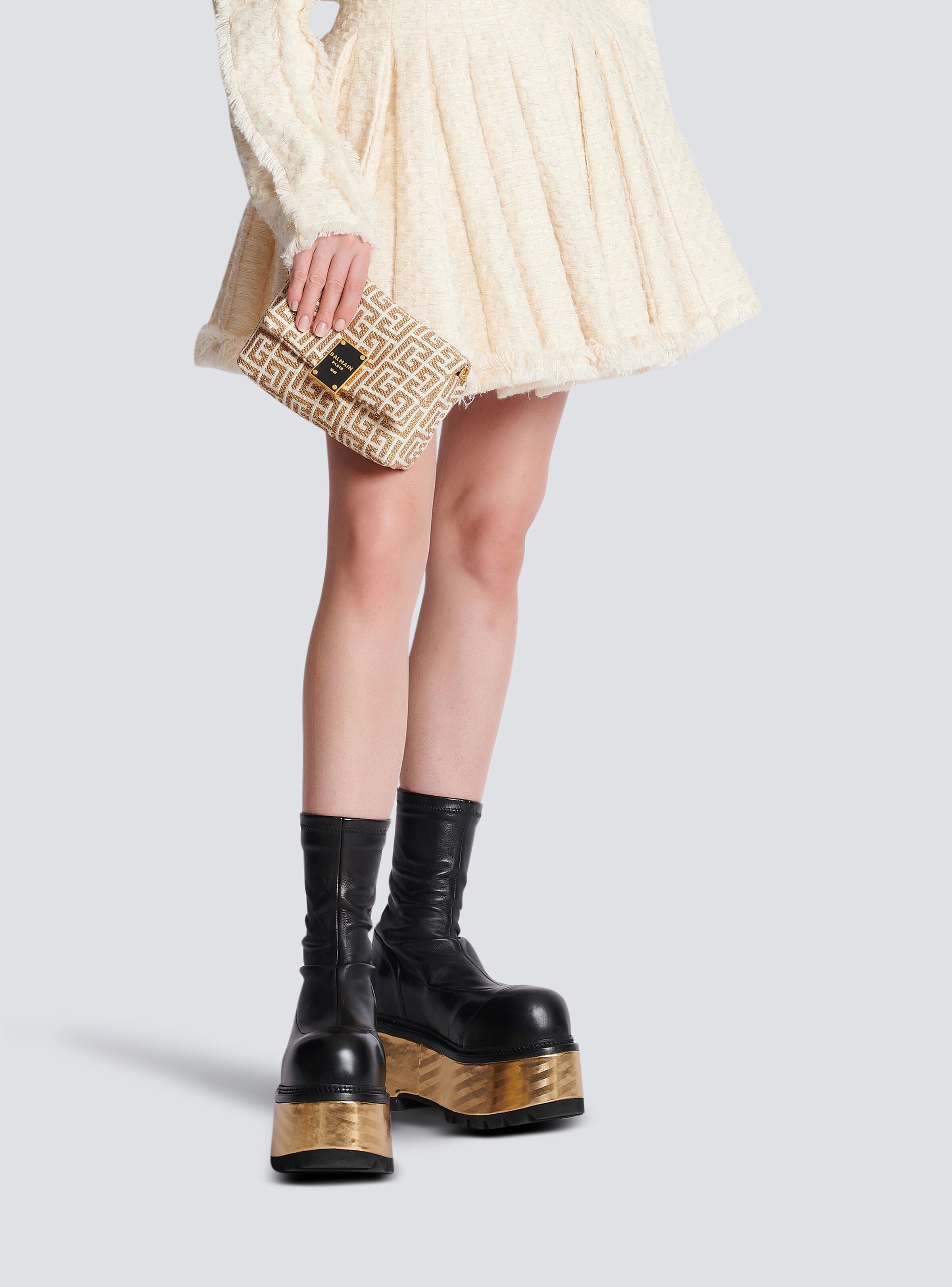 1945 Soft mini bag with monogram - 8