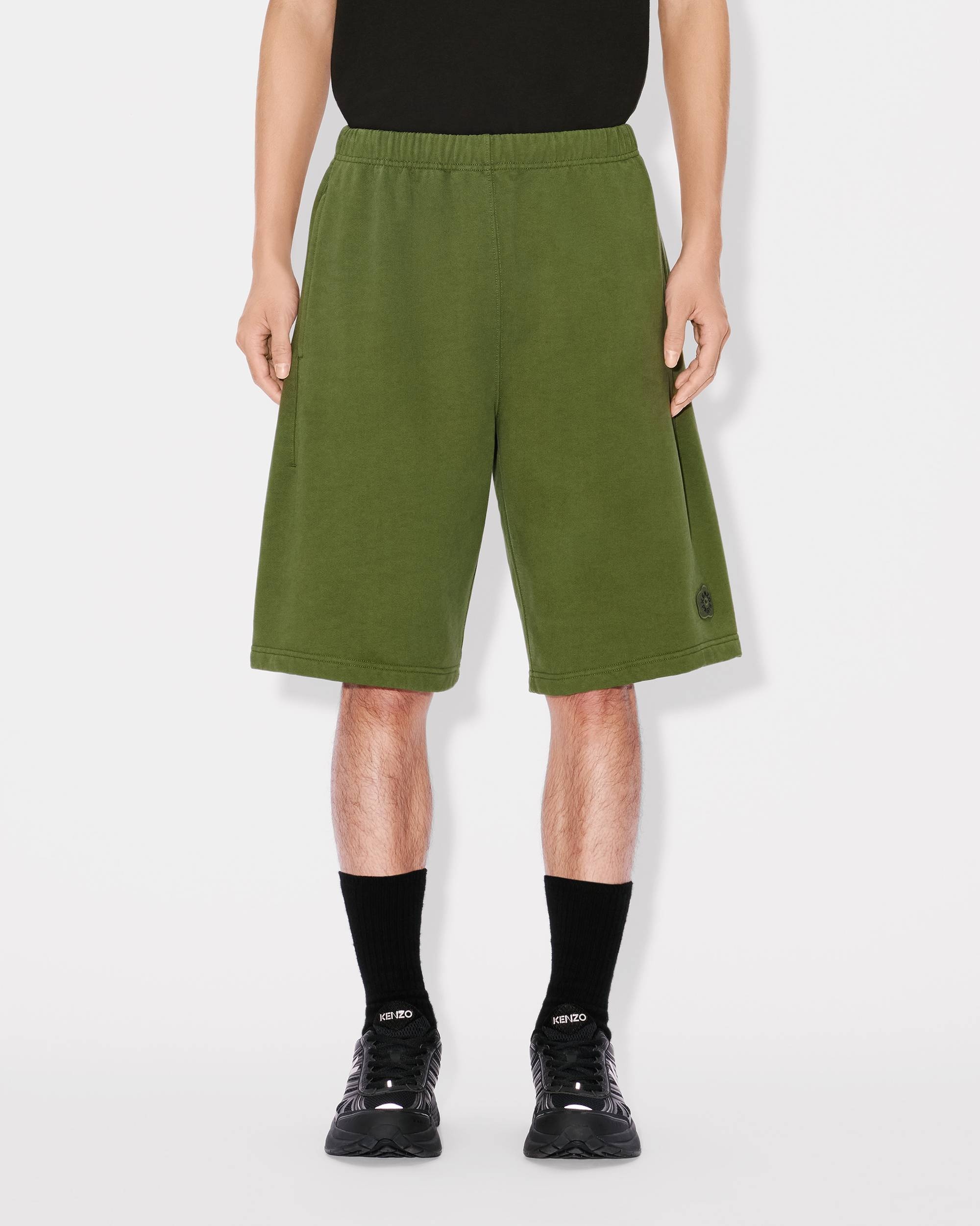 'Boke Flower 2.0' embroidered shorts in cotton - 4