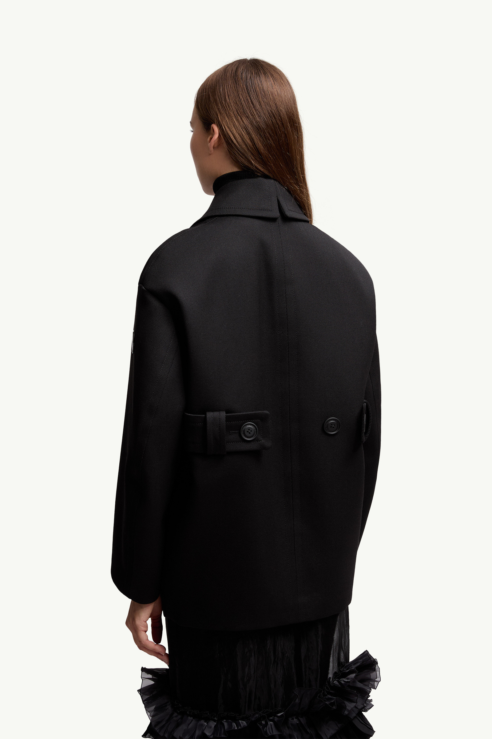 Moncler x EE72 by Edward Enninful Maysak Wool Short Down Jacket - 5