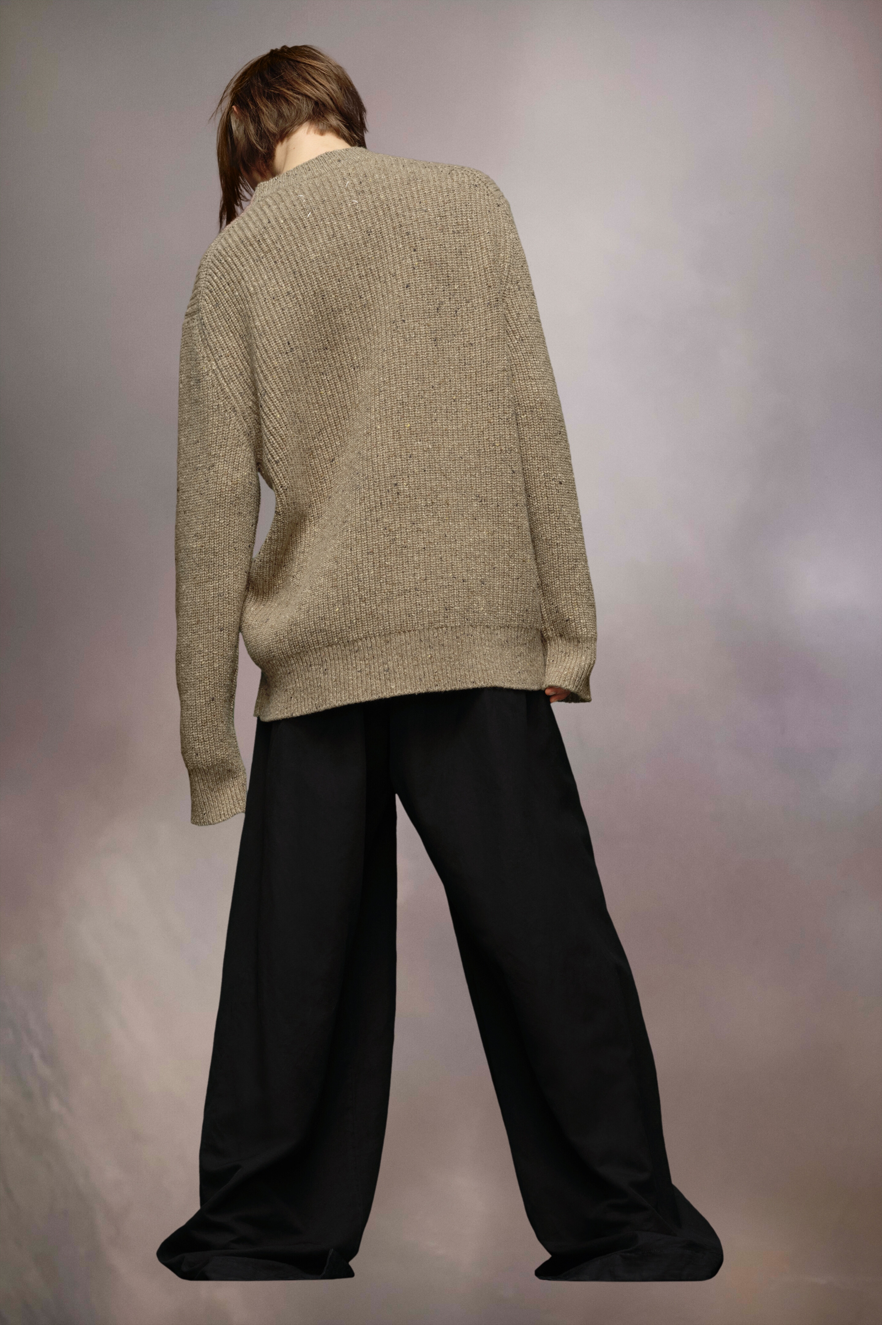 Donegal classic knit sweater - 4