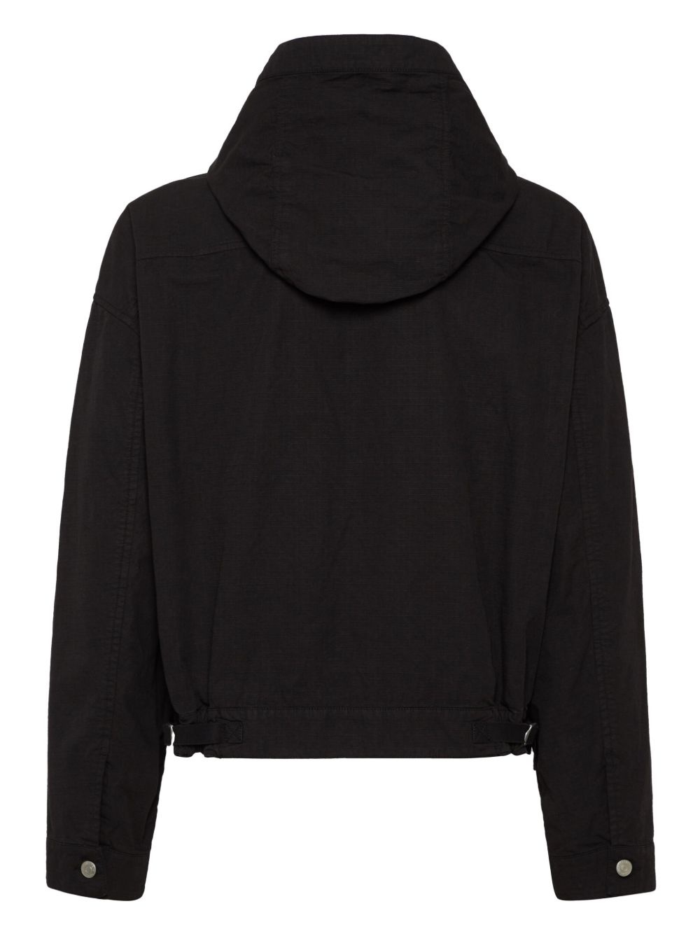 logo hooded jacket - 2
