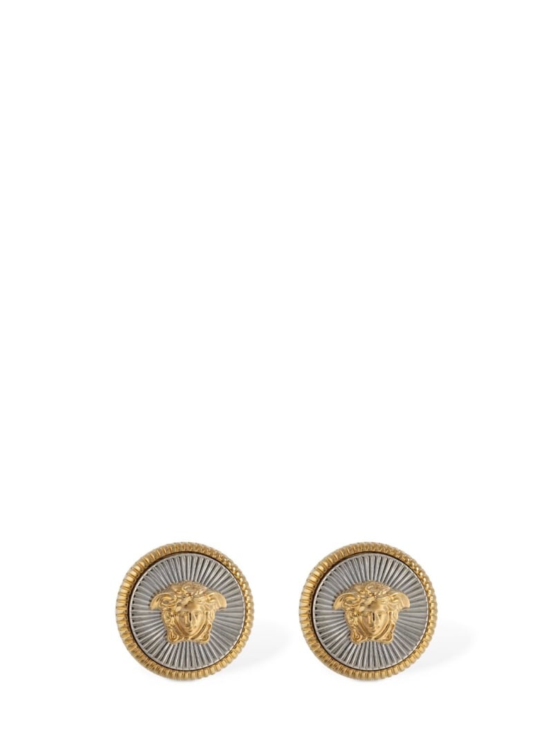 Medusa Coin stud earrings - 1