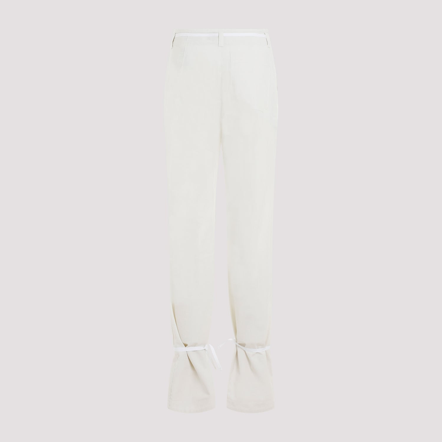 Lemaire Straight Pants With Strings Women - 2