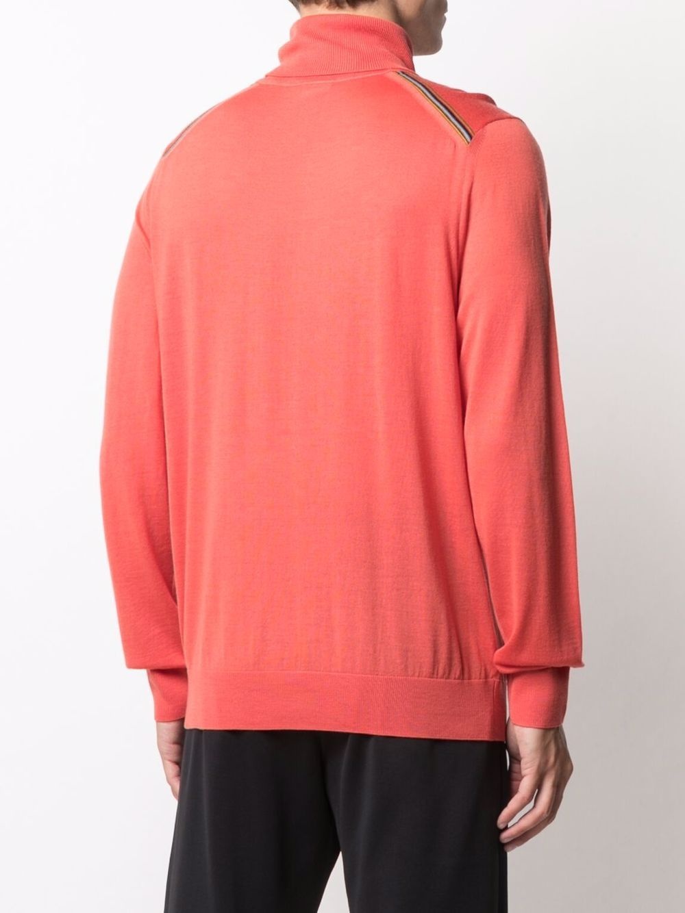 roll-neck fitted jumper - 3