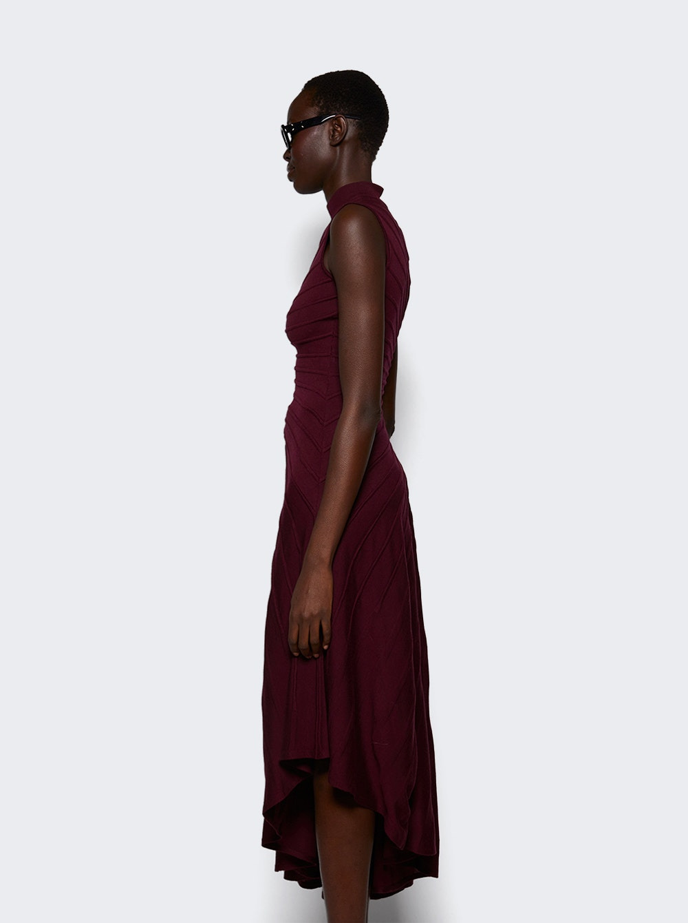 Ray Dress Bordeaux - 3