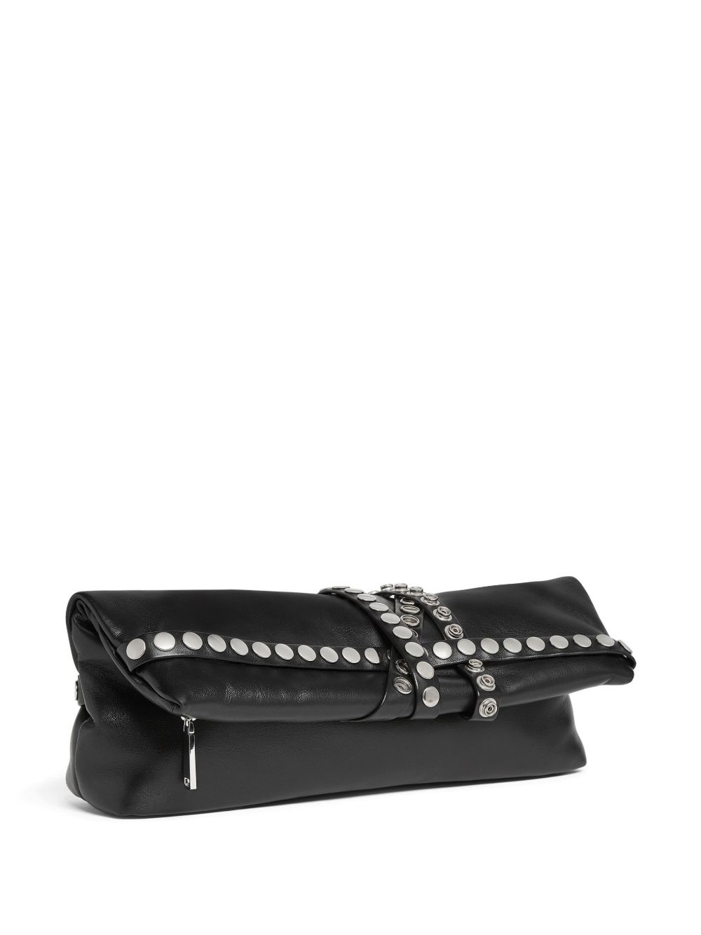 leather clutch bag - 3