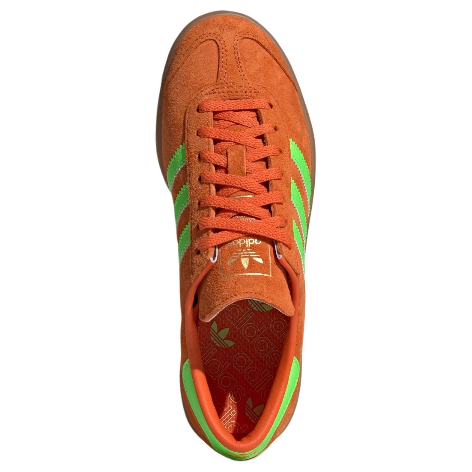 (WMNS) adidas Originals Hamburg 'Orange Green' IH5460 - 4