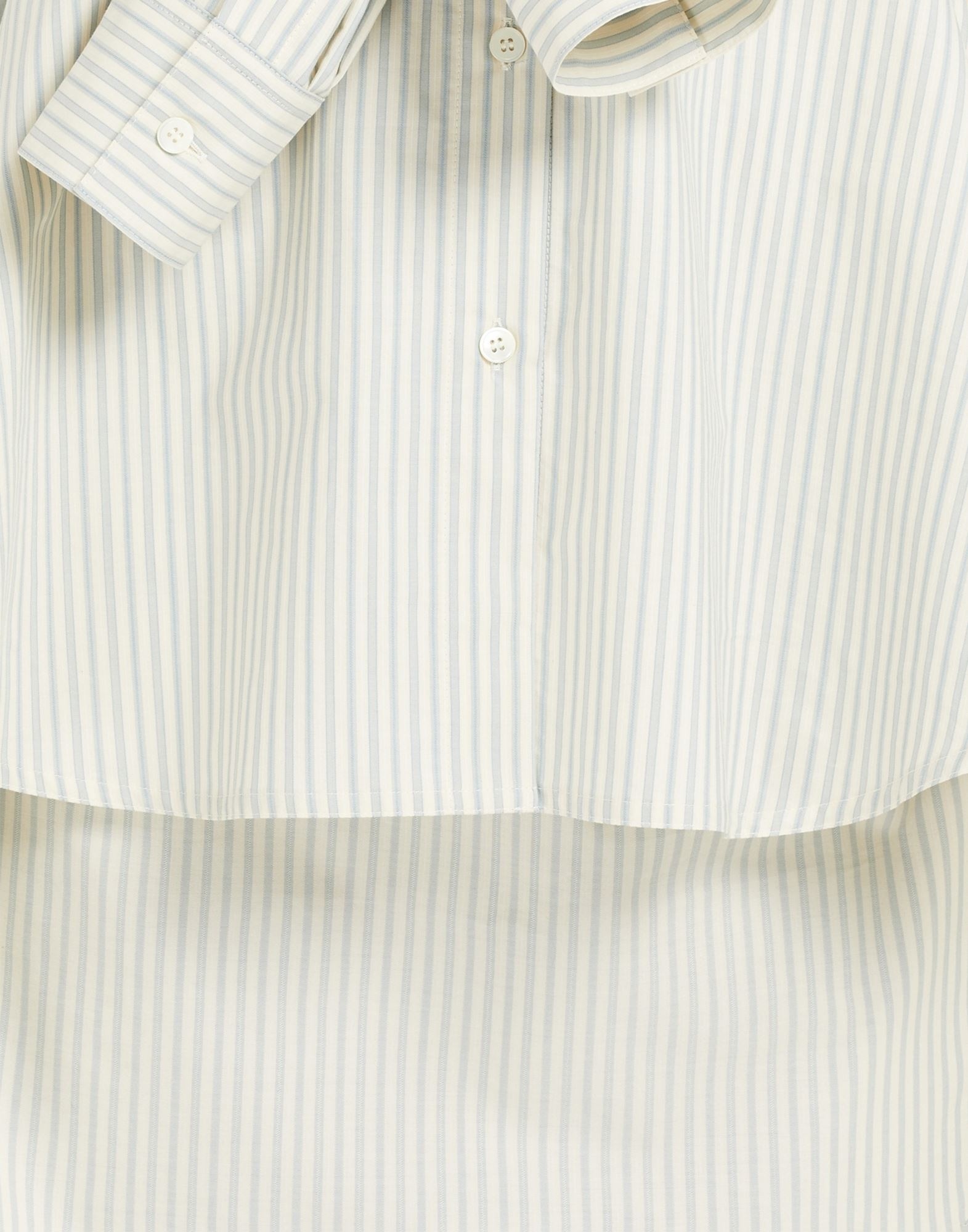 Multi-wear pinstripe cotton shirt - 6