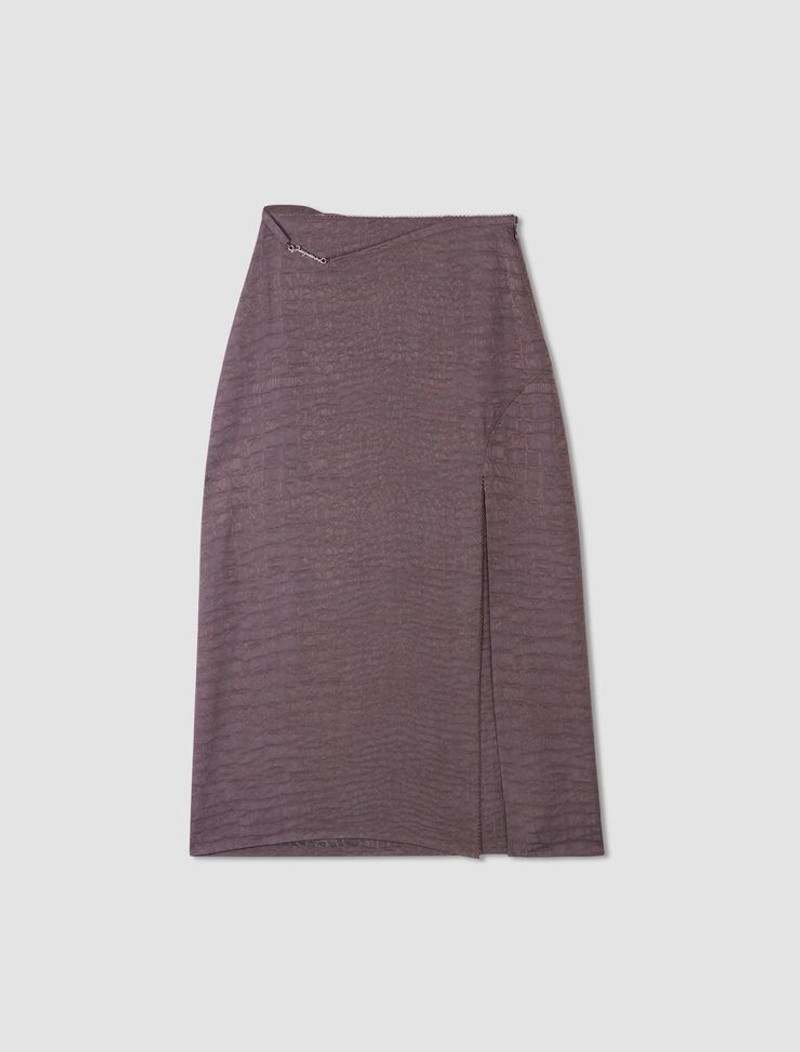 JACQUEMUS The skirt notte outlook