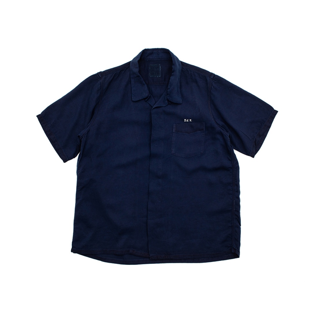 FREE EDGE SHIRT S/S INDIGO - 1