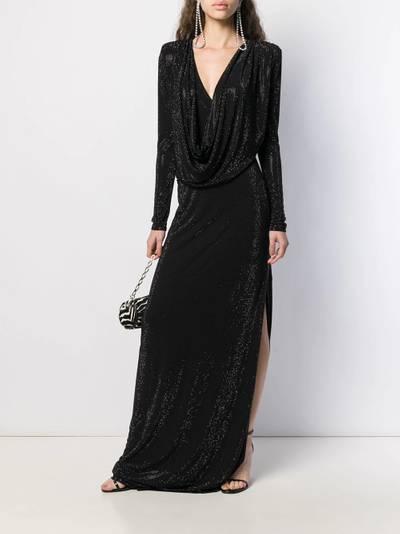 PHILIPP PLEIN crystal embellished gown outlook