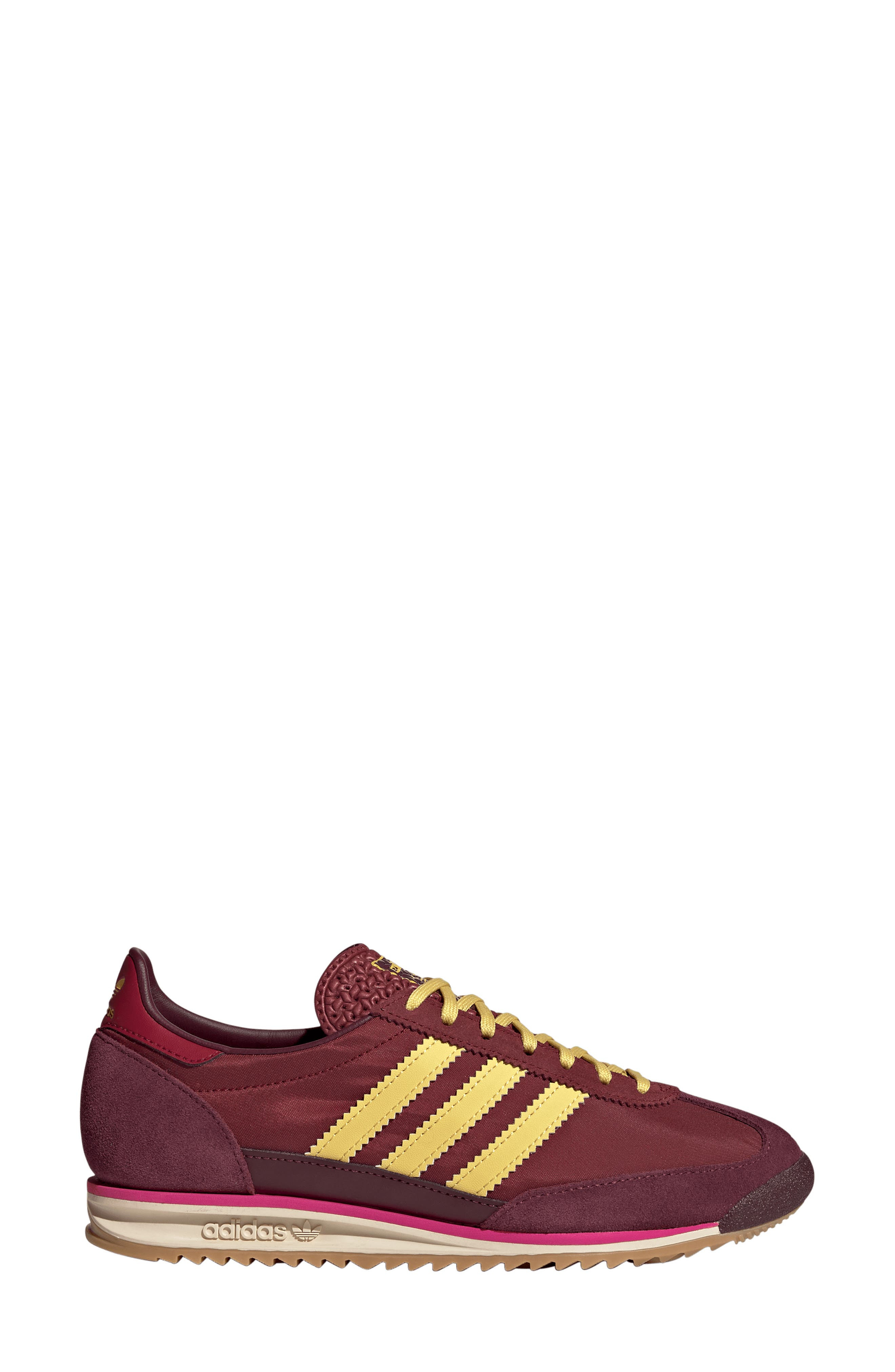 adidas SL 72 Sneaker in Noble Maroon/Maroon/Yellow at Nordstrom - 3