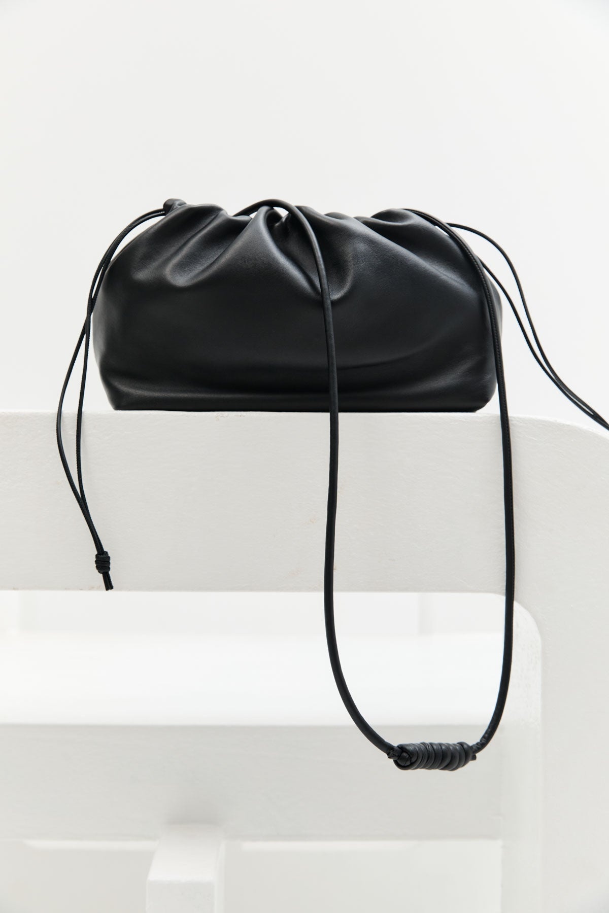 Soft Drawstring Bag - Black - 2