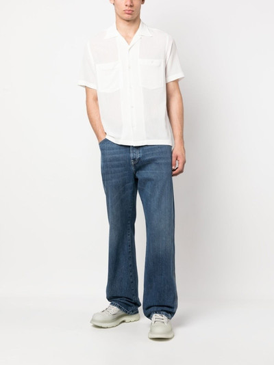 Alexander McQueen wide-leg panelled jeans outlook