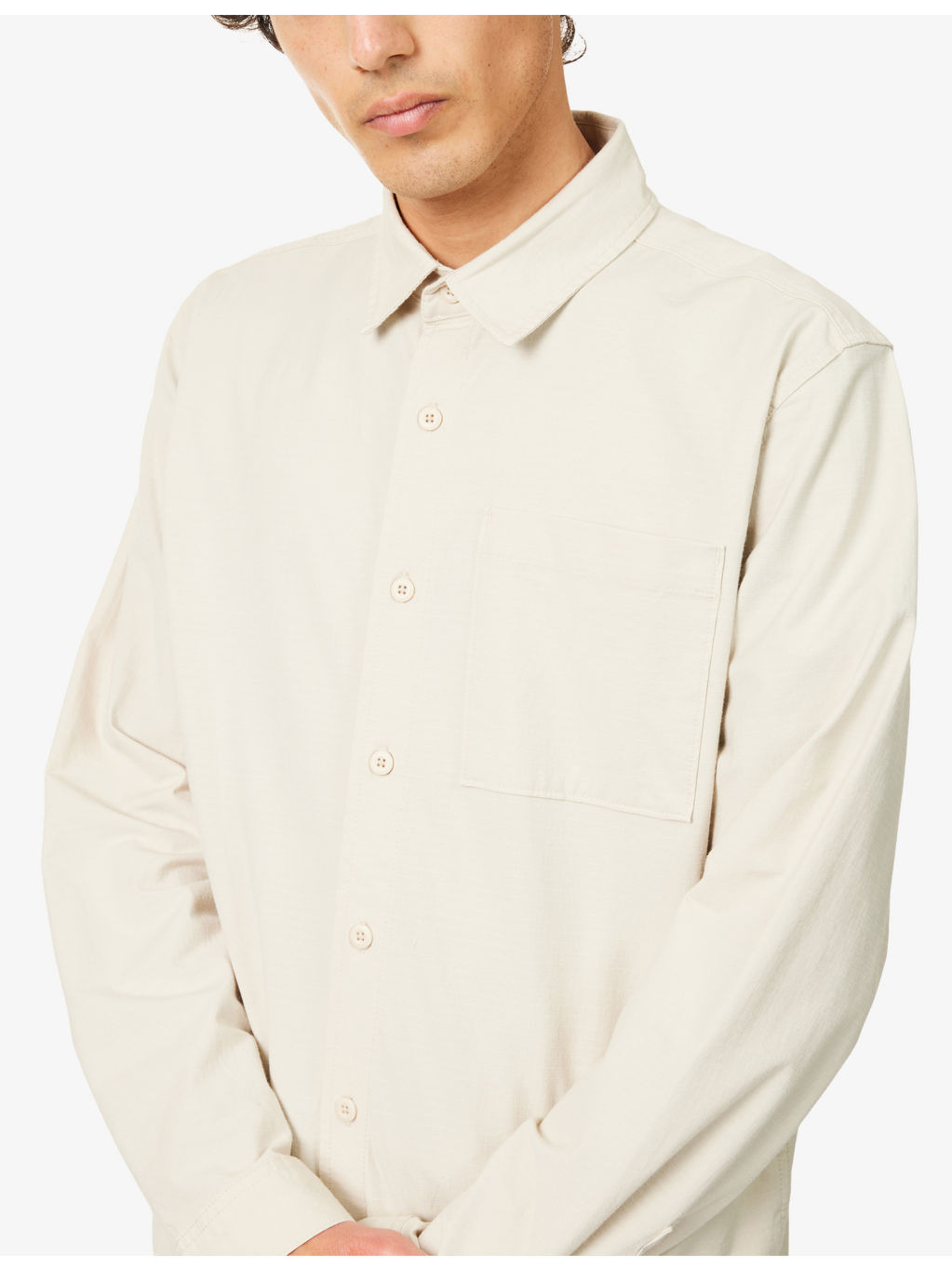 Nomader Patch-Pocket Cotton-Blend Shirt - 5