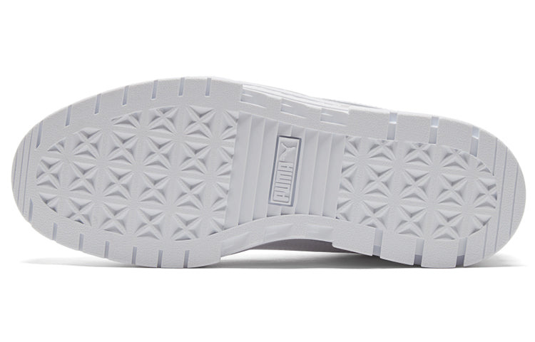 (WMNS) PUMA Mayze Mid 'Triple White' 381170-01 - 5